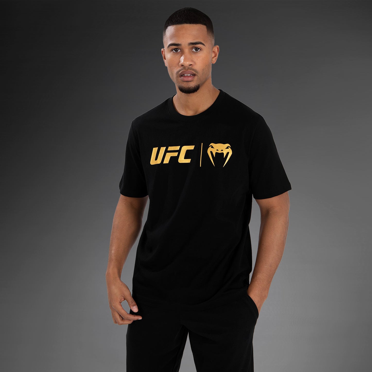 UFC Venum Classic  Maglietta - Nero/Oro