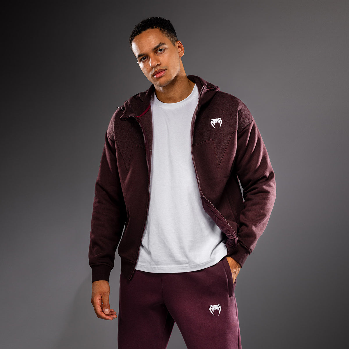 Venum Attack Fleece & Weave Giacca sportiva - Bordeaux