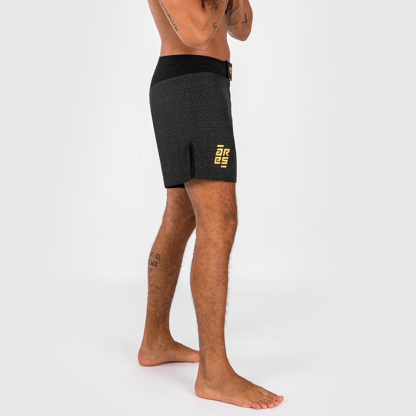 Venum x Ares Pantaloni da Combattimento da Uomo - Nero/Oro