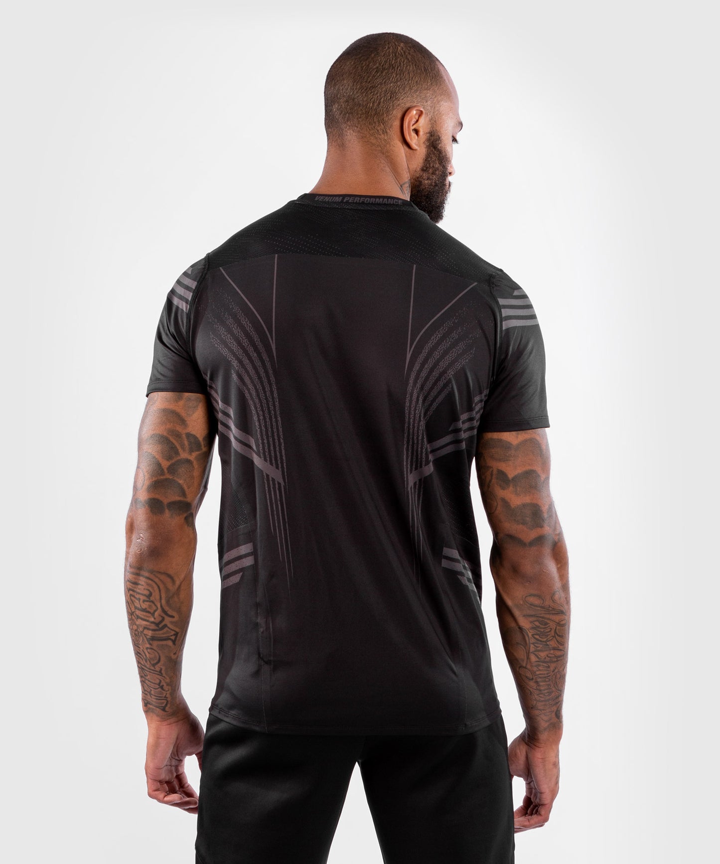 Maglia Tecnica Uomo Personalizzata UFC Venum Authentic Fight Night - Nero