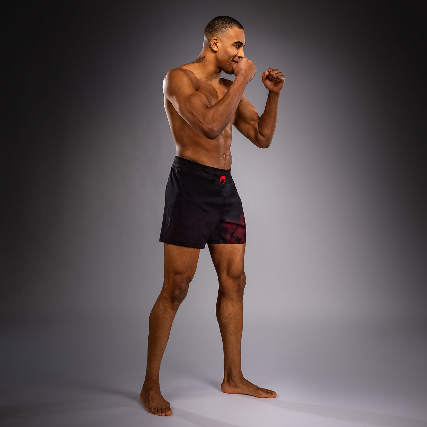 Venum Spectre Pantaloncini da Combattimento – Nero/Rosso