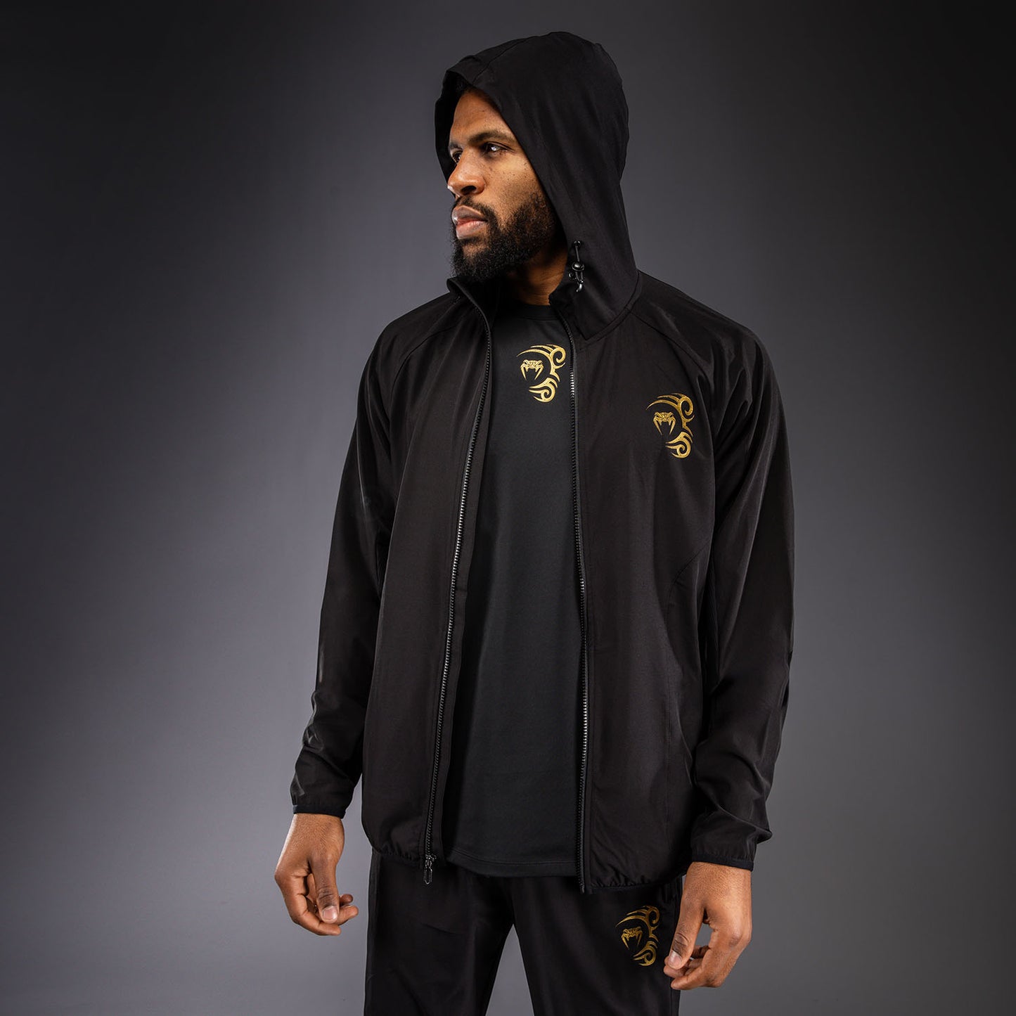 Venum x Mike Tyson Tiger Giacca da tuta - Nero/Oro