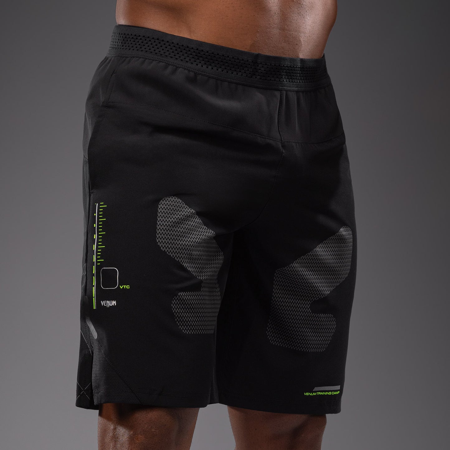 Venum Training Camp 4.0 Pantaloncini da allenamento - Nero/Verde neo