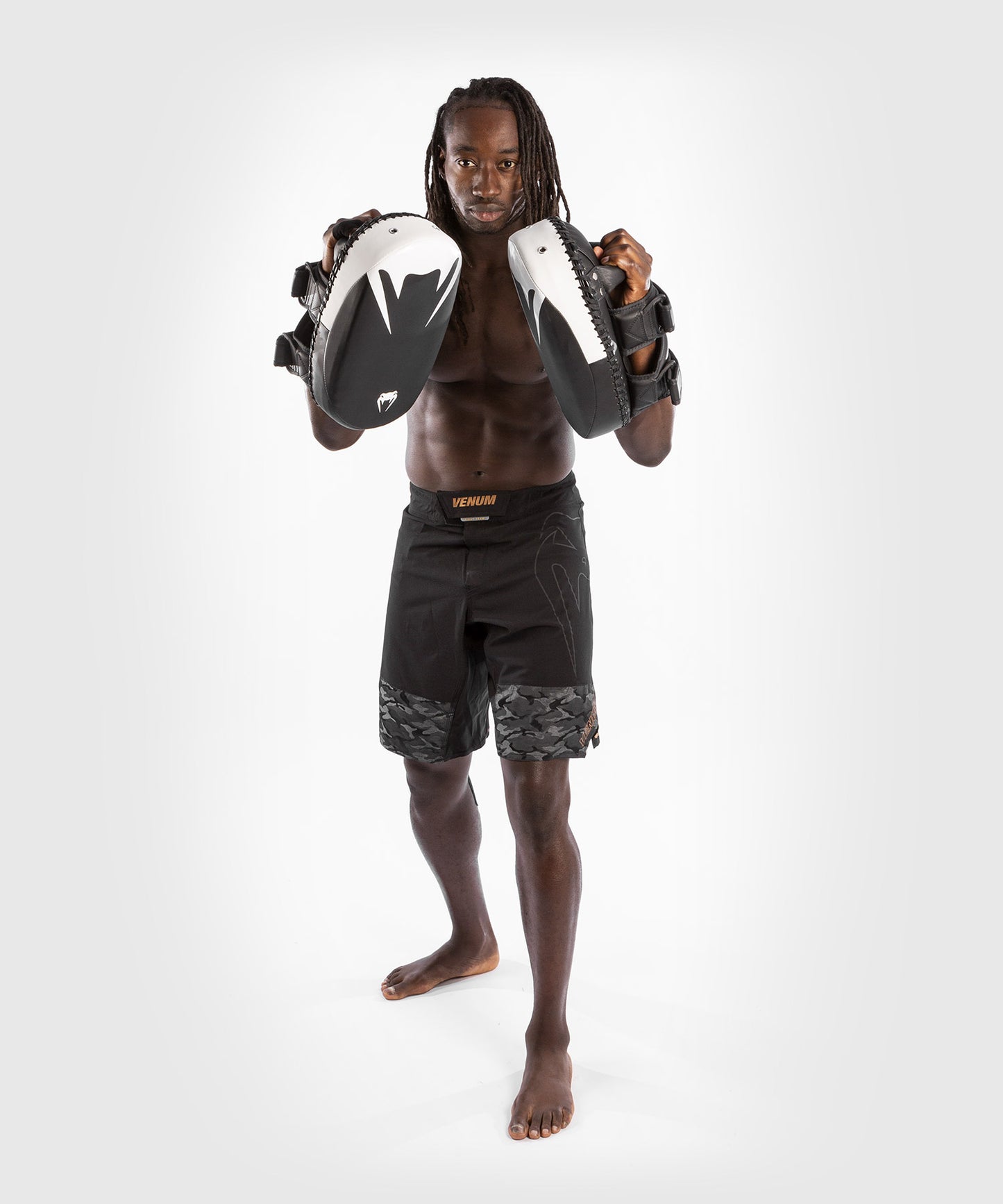 Venum Paos in microfibra Kickboxing 2.0 - Nero/Bianco