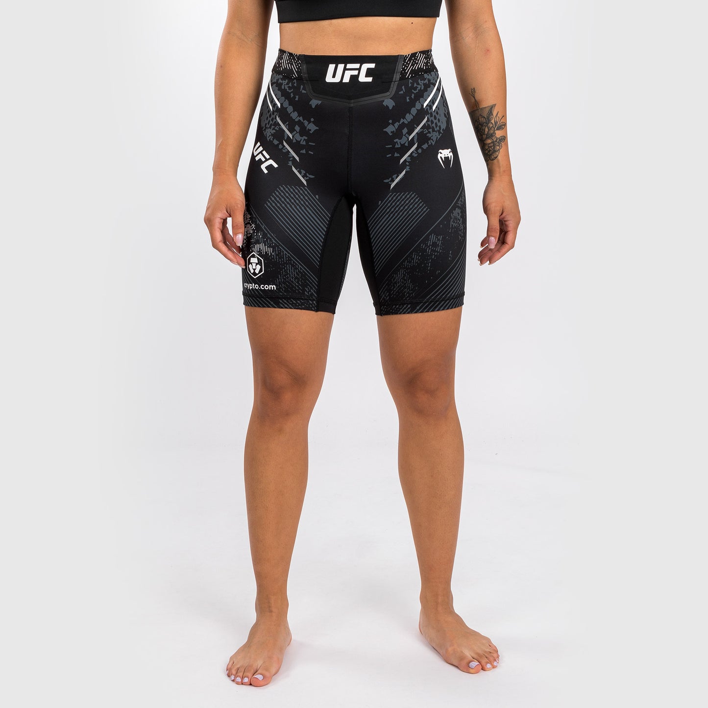UFC Adrenaline by Venum Authentic Fight Night Pantaloncini Vale Tudo da Donna - Vestibilità Lunga - Nero
