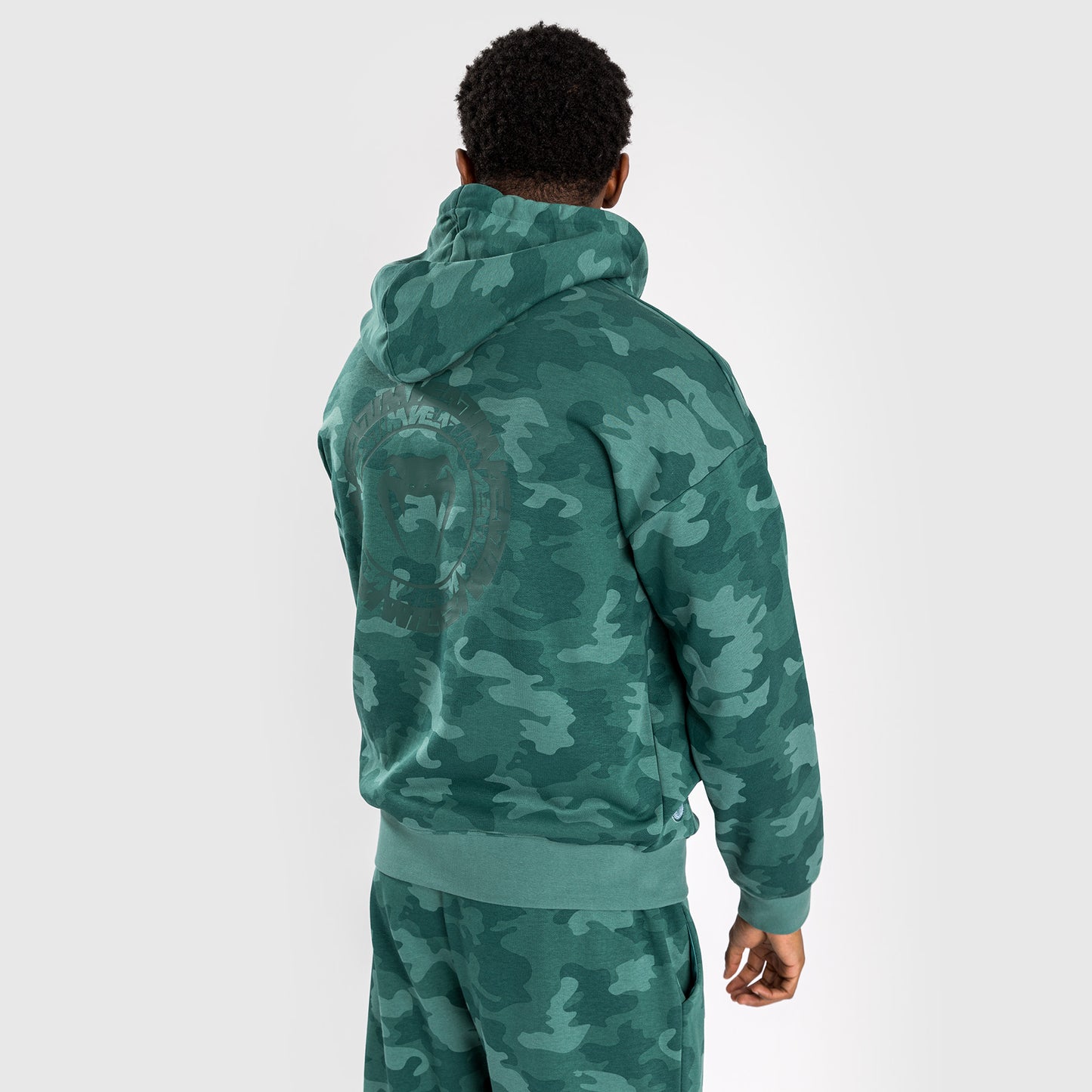 Venum Vortex XL Felpa con cappuccio da Uomo - Camo Turchese