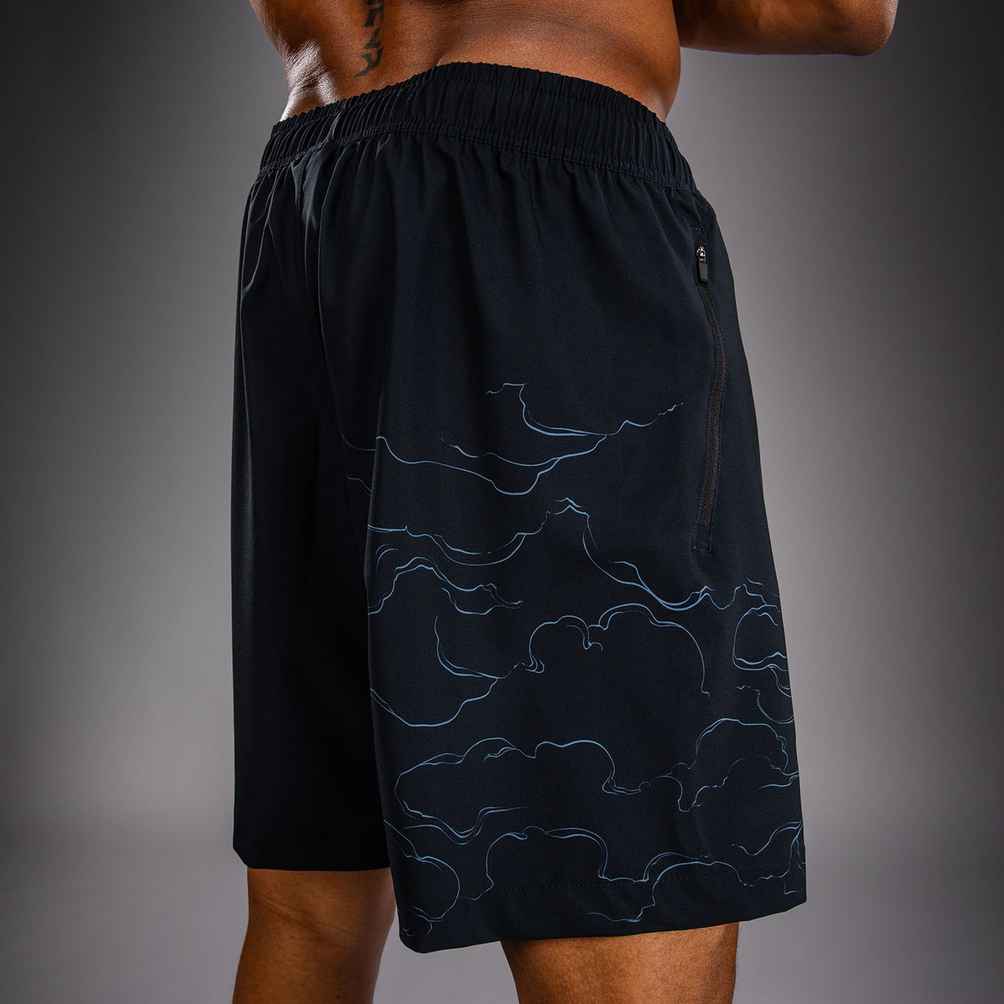 Venum Thunder Dragon Pantaloncini da Allenamento – Nero/Grigio/Rame