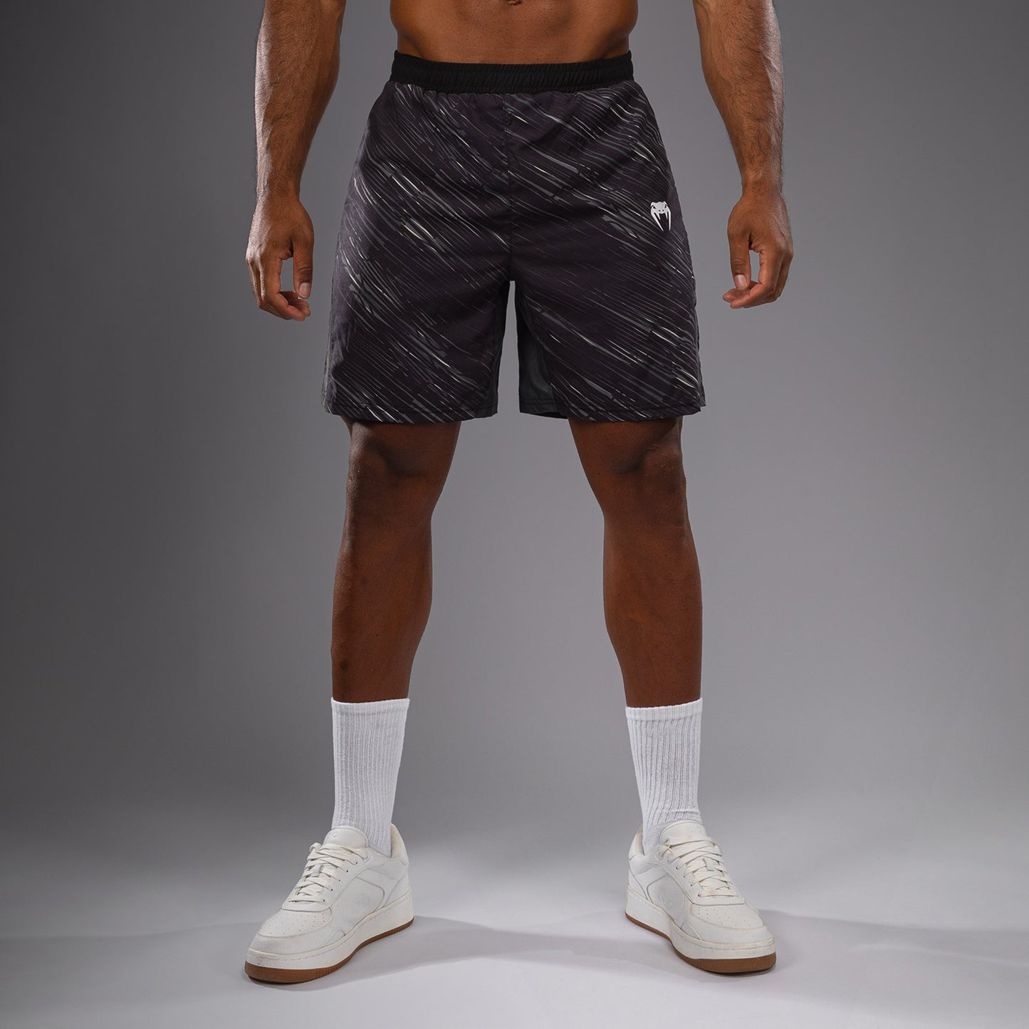 Venum Rapid Pantaloncini da Allenamento - Nero/Grigio Tempesta