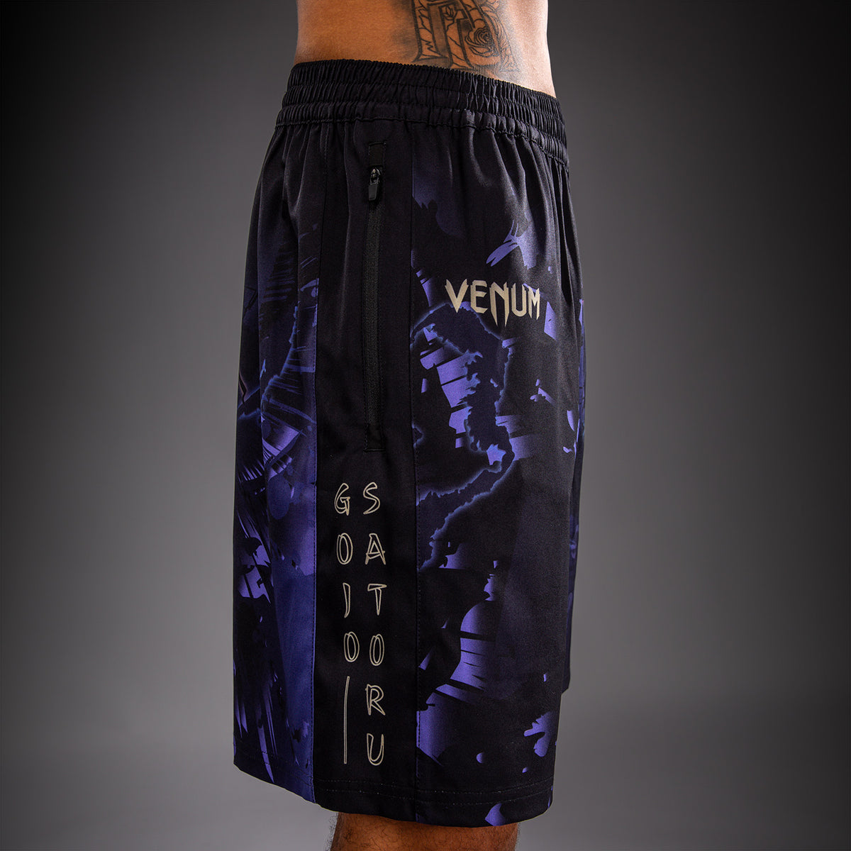 Jujutsu Kaisen x Venum Gojo Pantaloncini da Allenamento – Viola