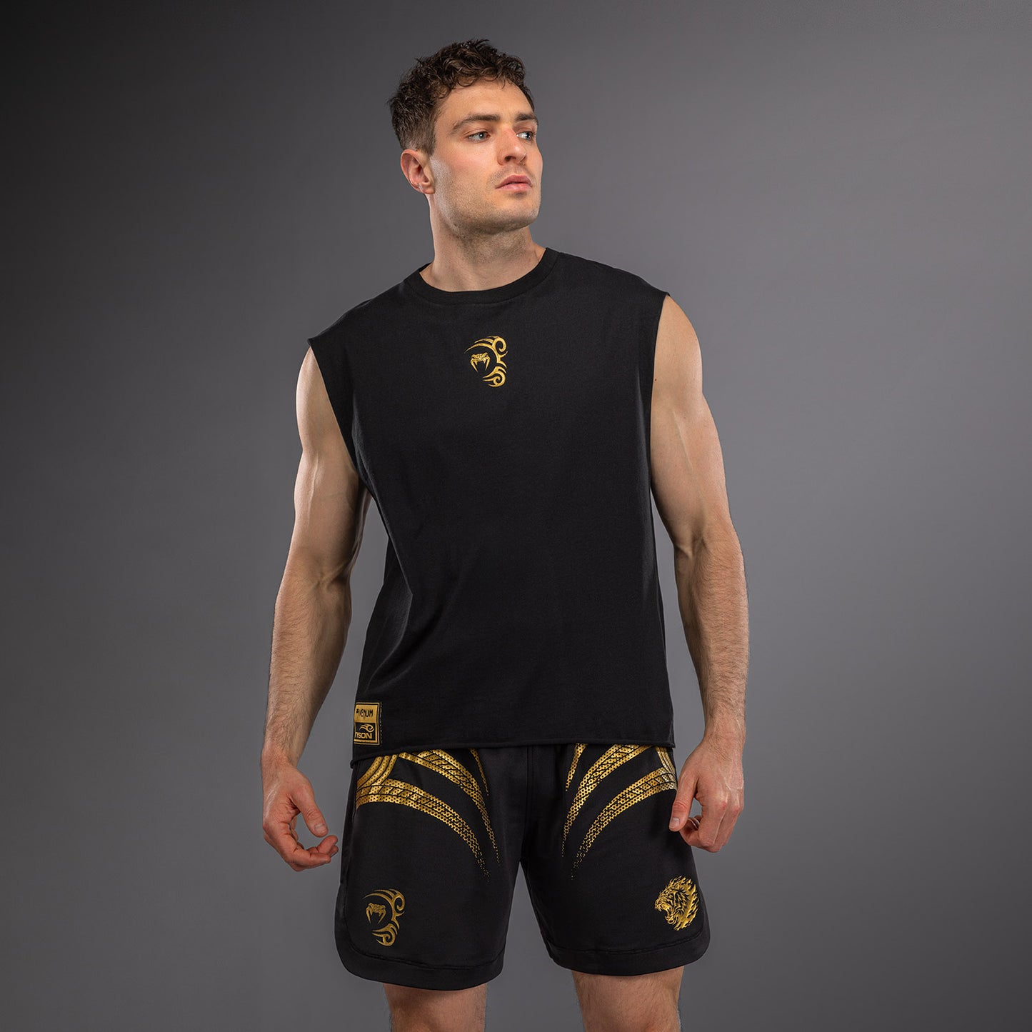 Venum x Mike Tyson Tiger Maglietta Senza Maniche - Nero/Oro