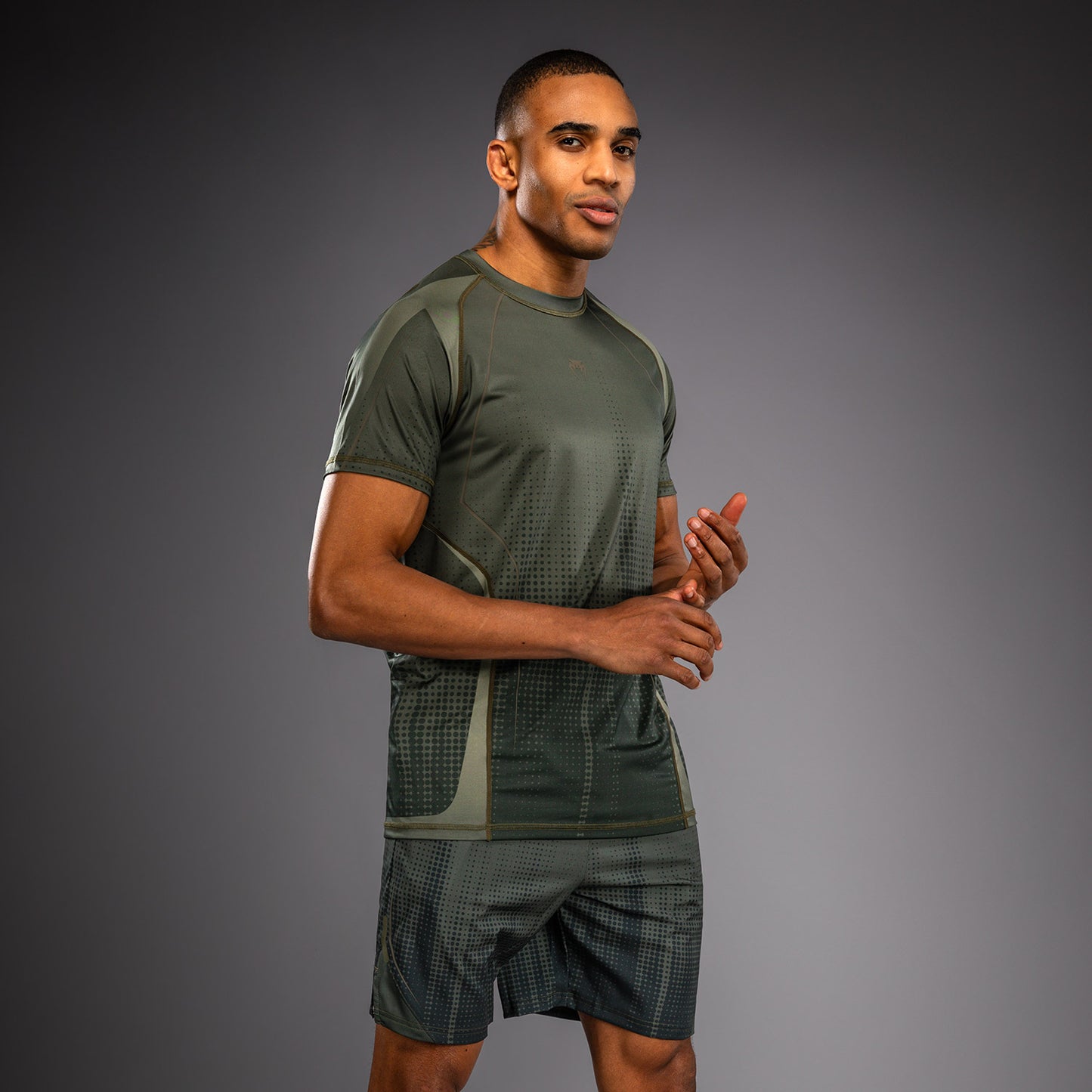 Venum Stealth Maglietta Dry Tech – Kaki/Verde Scuro