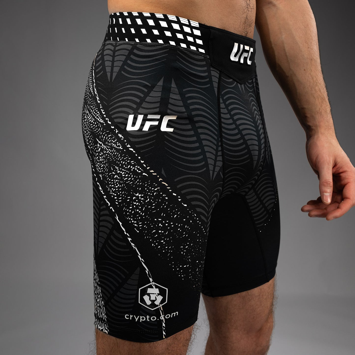 UFC Zenith by Venum Authentic Fight Night Pantaloncini Vale Tudo Uomo Personalizzato - Nero
