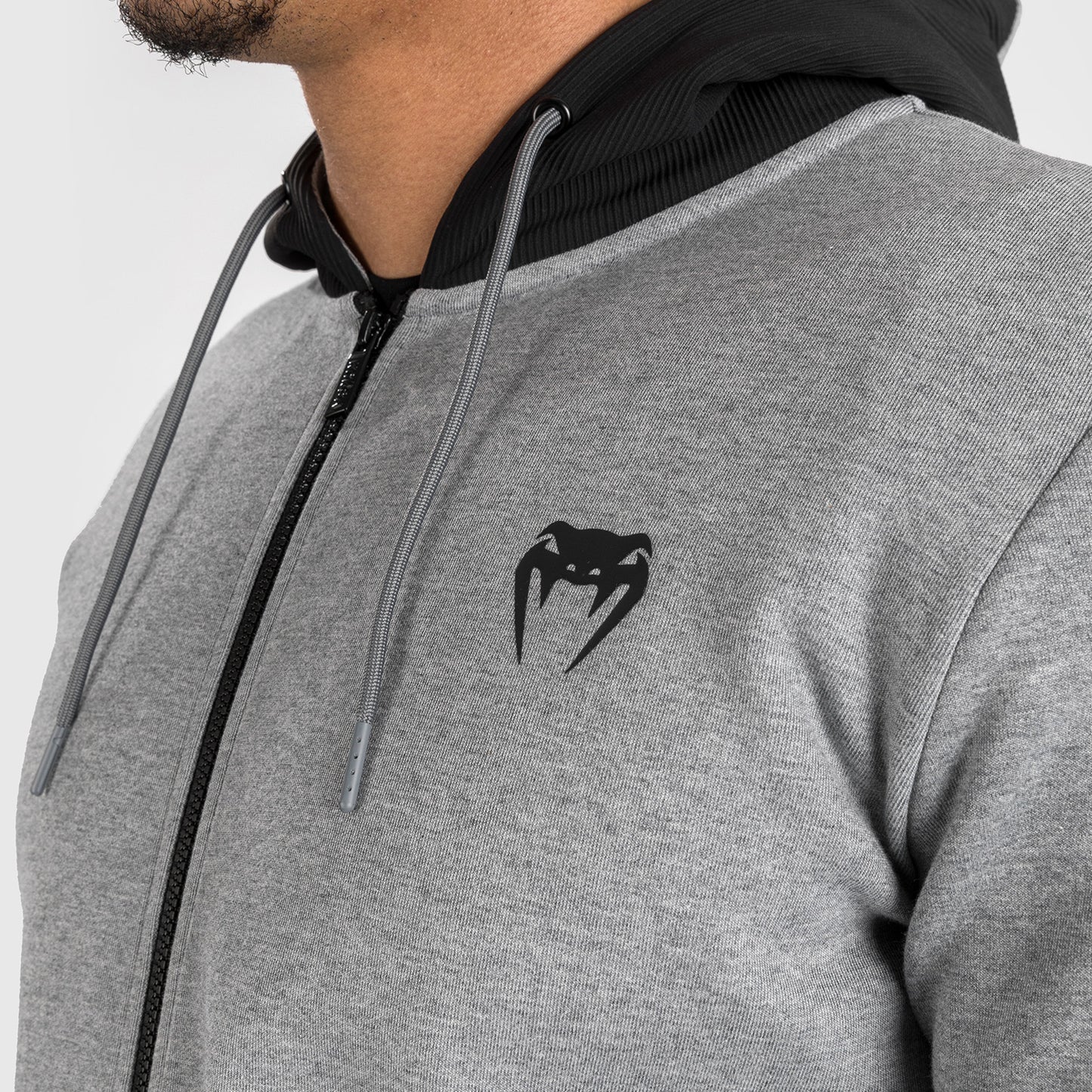 Venum Contender 4.0 Felpa con cappuccio da uomo - Grigio scuro/Nero