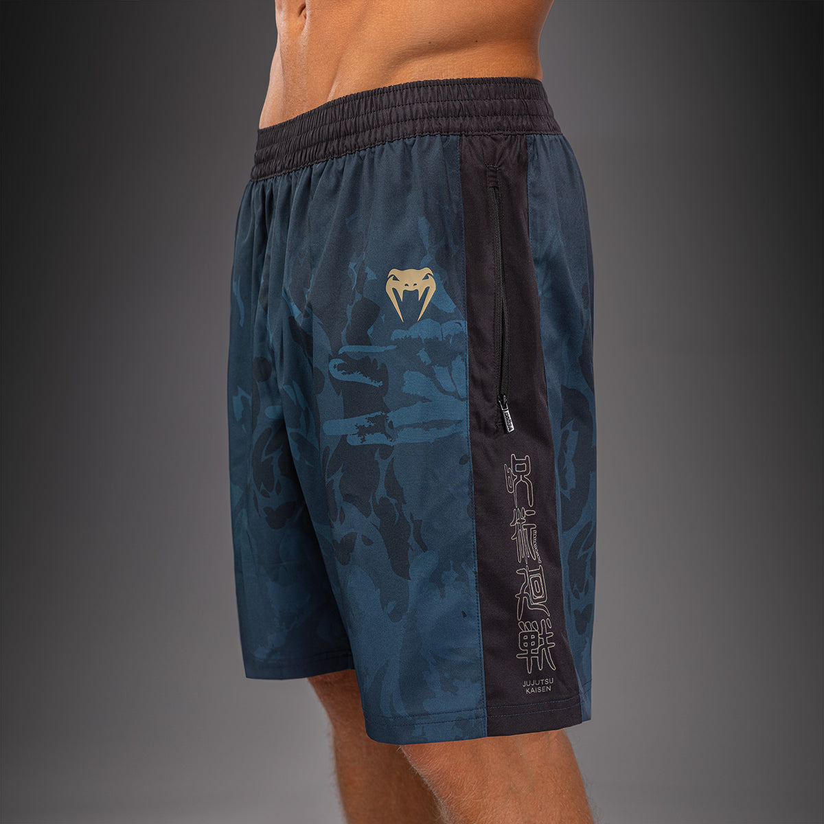 Jujutsu Kaisen x Venum Fushiguro Pantaloncini da Allenamento – Verde Oceano