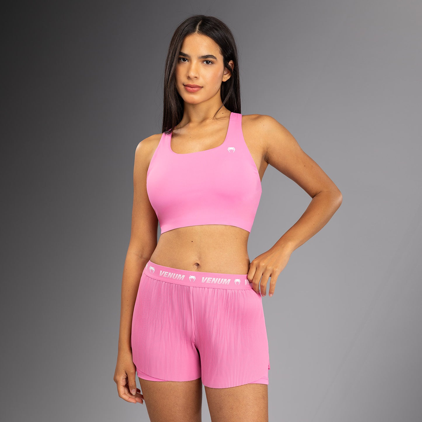 Venum Essential X Reggiseno Sportivo Donna - Rosa Candy