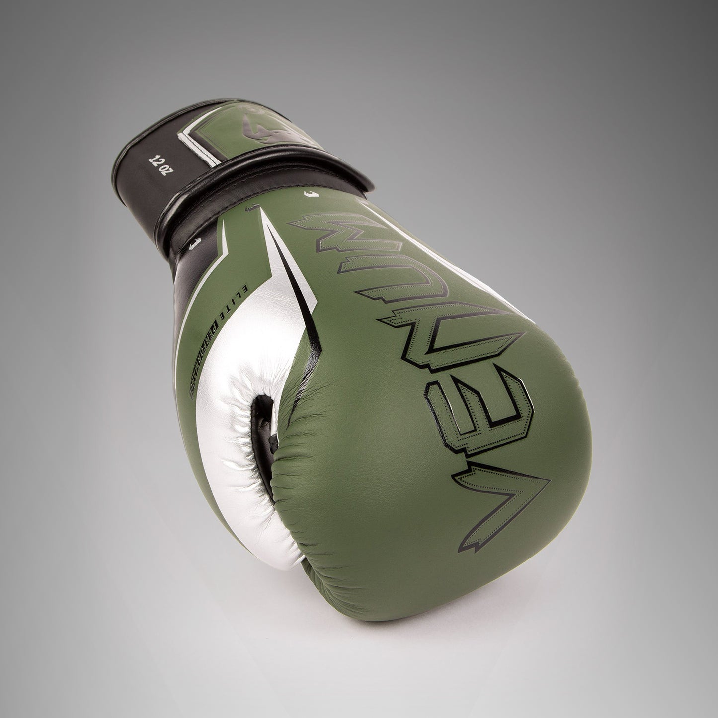 Guantoni da boxe Venum Elite Evo - Kaki/Argento