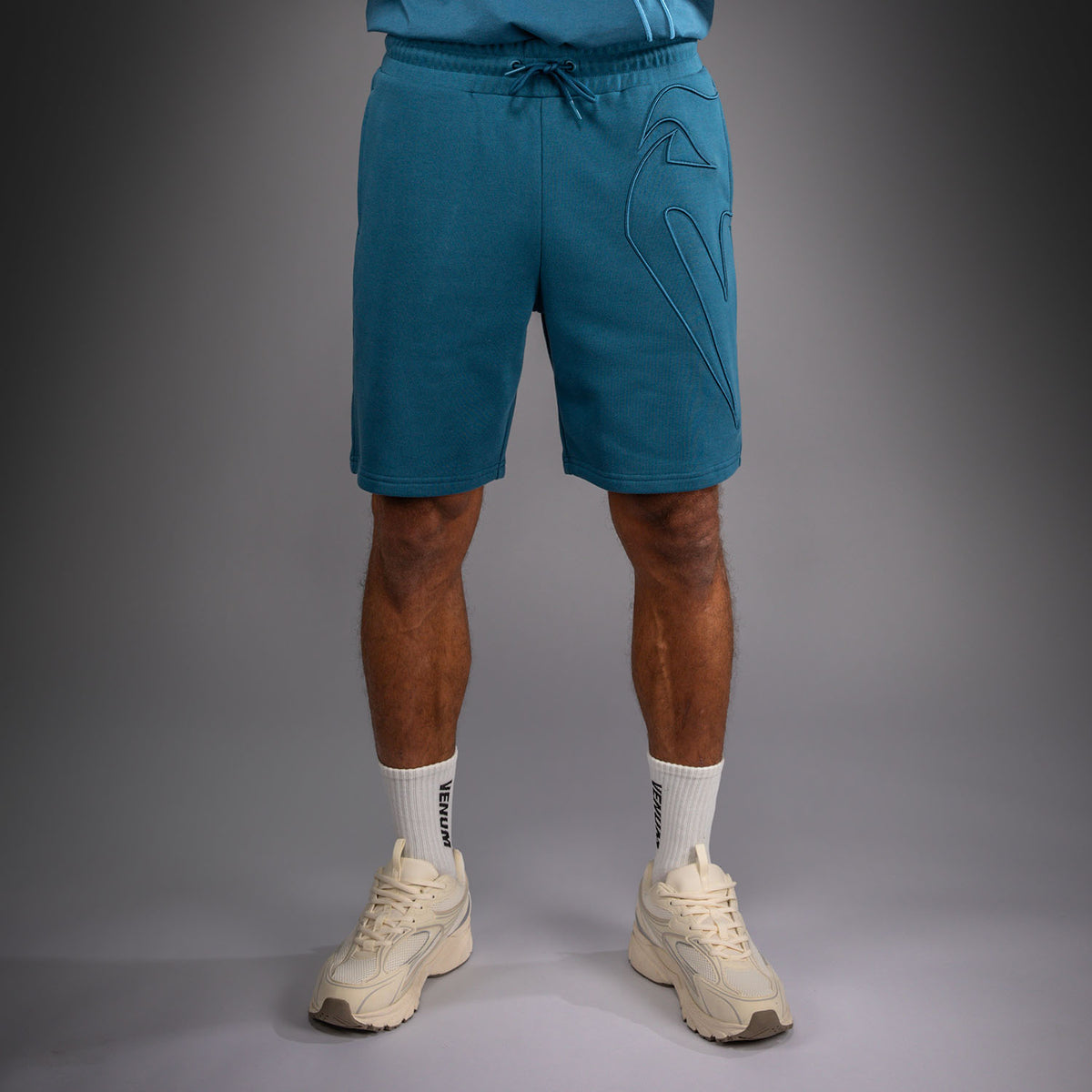 Venum Giant 3D Pantaloncini in Cotone - Blu Oceano
