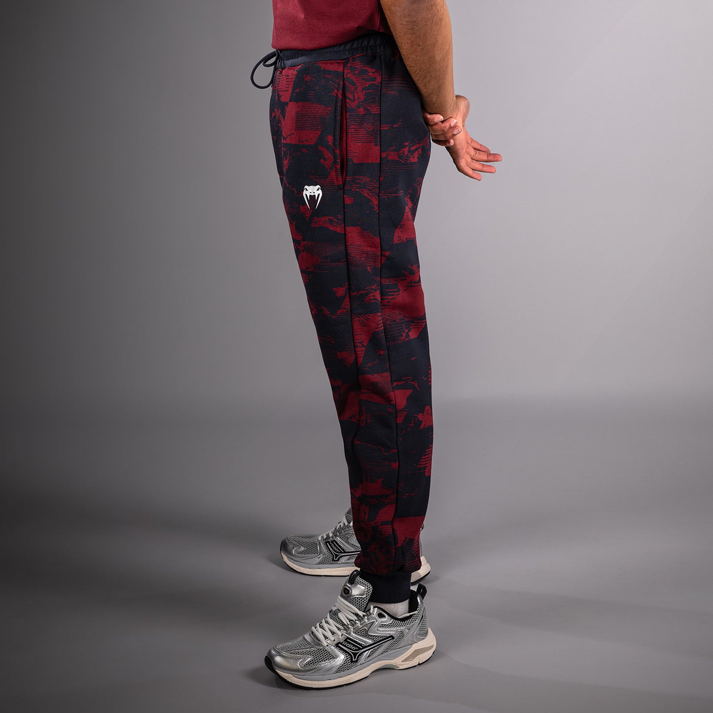 UFC Zenith by Venum Authentic Fight Week Pantaloni Uomo - Blu navy/Bordeaux/Argento