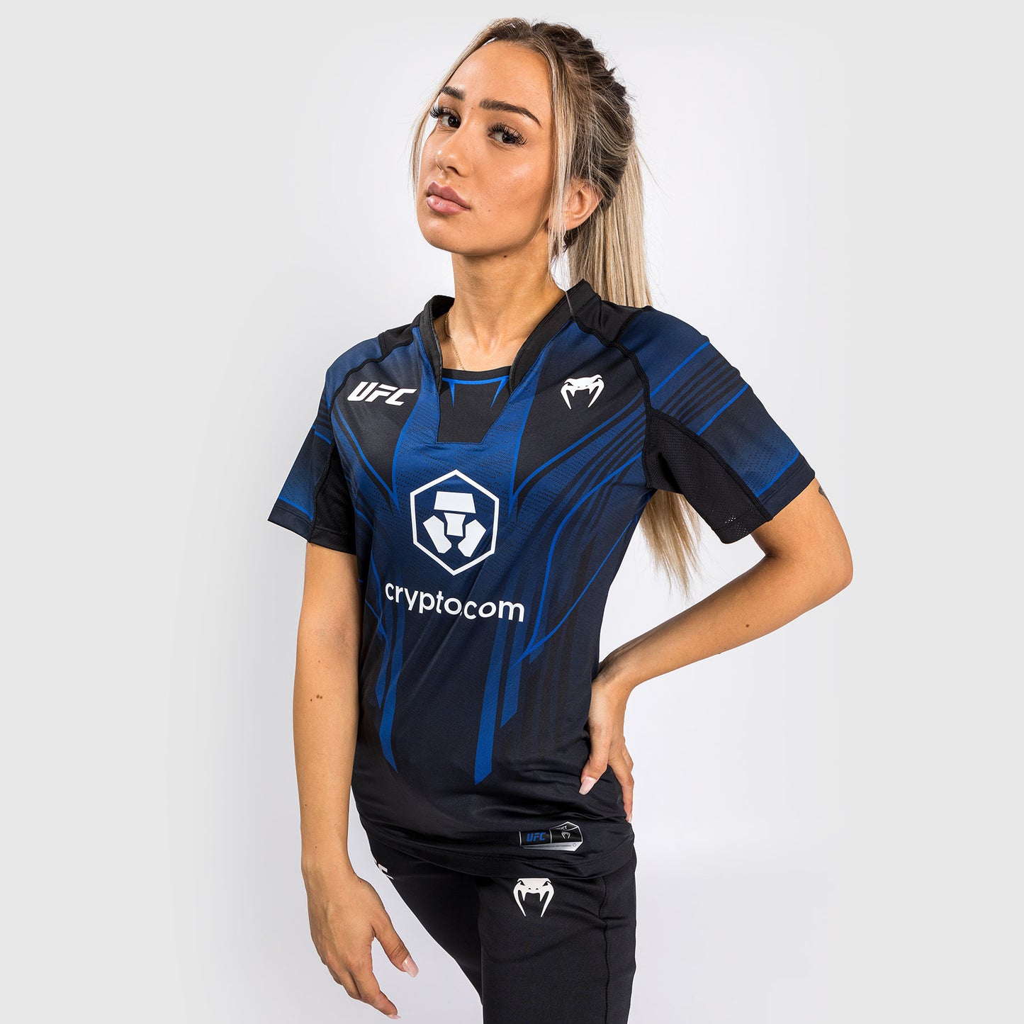 Maglia da donna UFC Venum Authentic Fight Night 2.0 Walkout - Midnight Edition