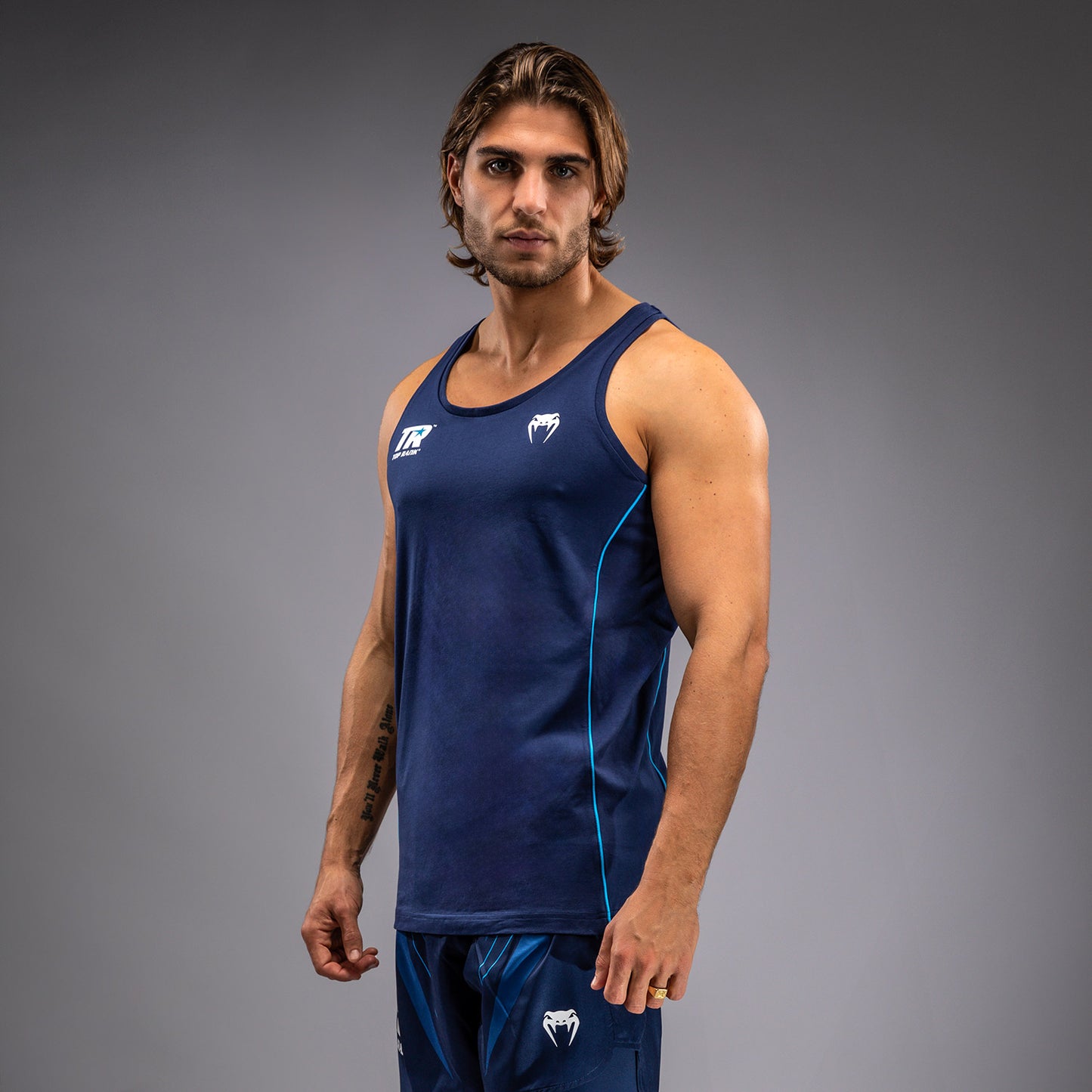 Venum x Top Rank Original Canotta - Blu Navy