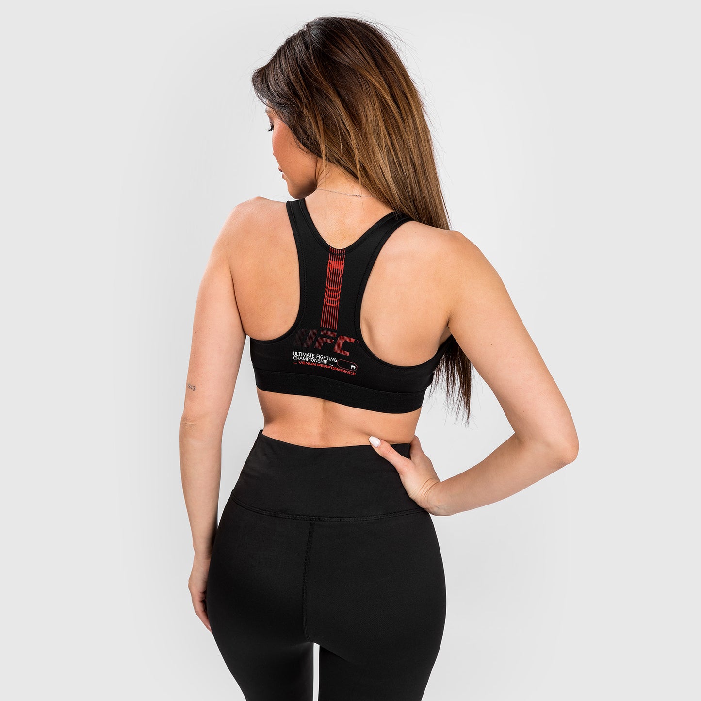 UFC Adrenaline by Venum Fight Week Reggiseno Sportivo da Donna - Nero