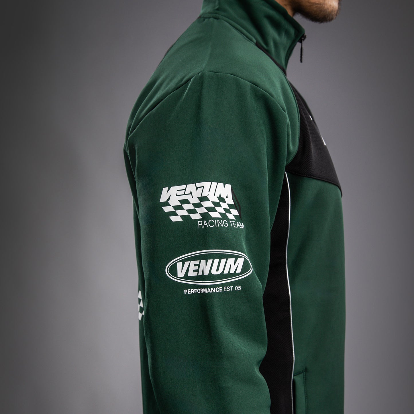 Venum Motorsport Giacca Softshell - Foresta Profonda