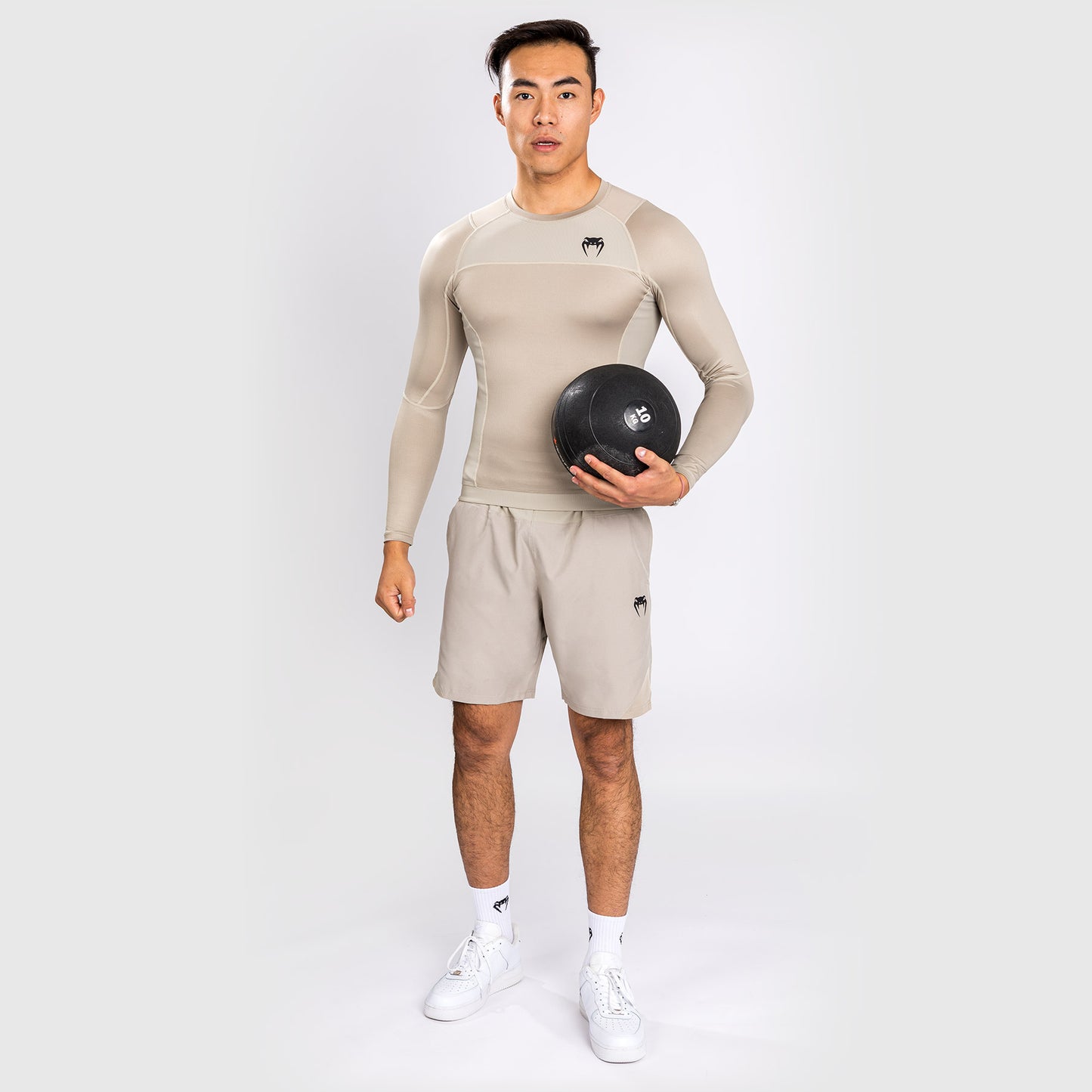 Venum G-Fit Air Rashguard a maniche longhe - Sabbia