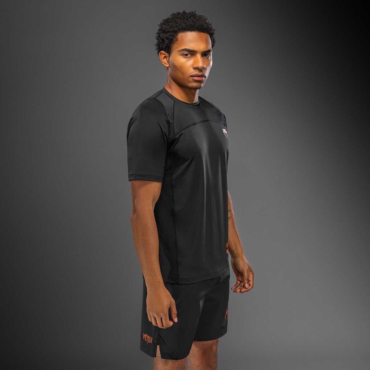 Venum G-Fit Revolution T-shirt Dry Tech - Nero/Rame
