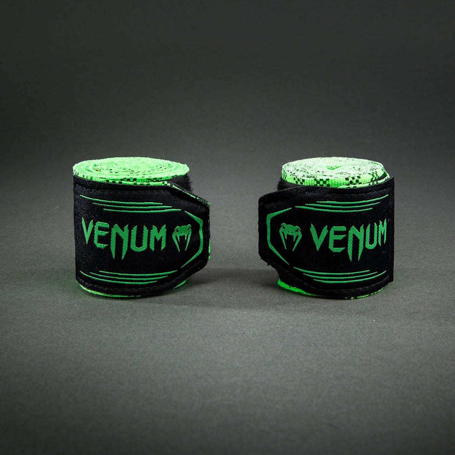 Venum Kontact Evo Tartan Boxing Fasce da Boxe - Verde Neon