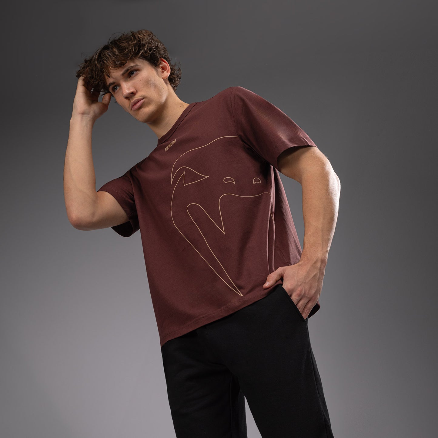 Venum Giant Connect Maglietta - Marrone cioccolato