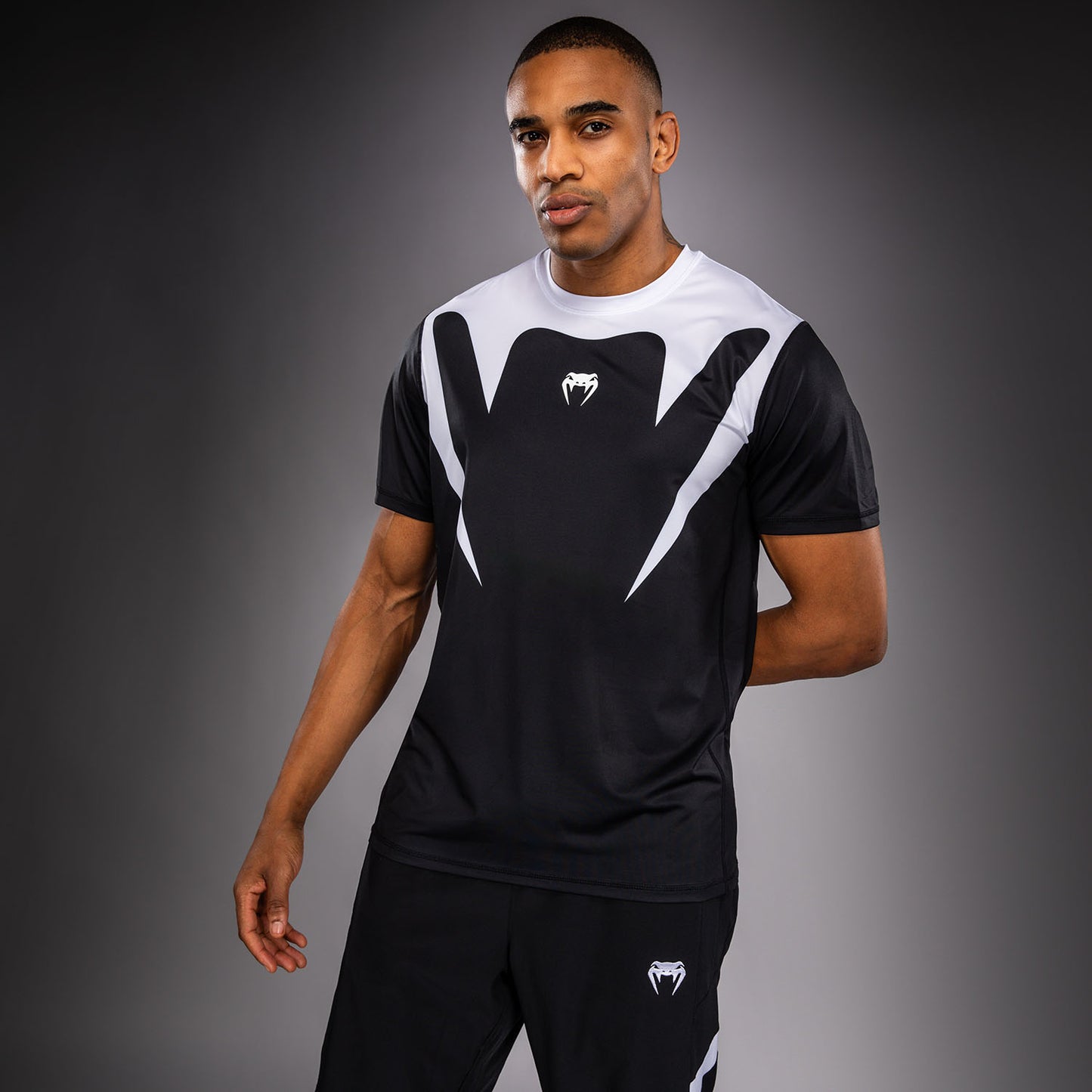 Venum Attack 90 Maglietta Dry Tech – Bianco/Nero