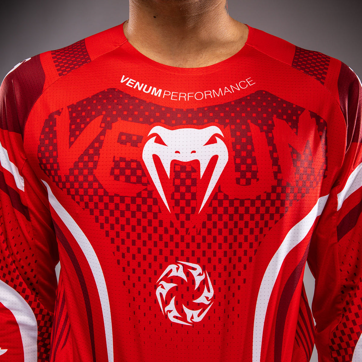 Venum MX Challenger Maglia da Motorsports - Rosso