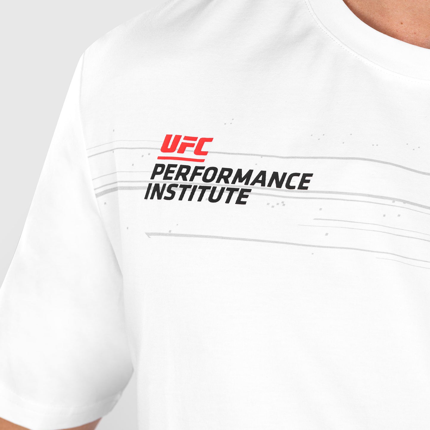 UFC Venum Performance Institute 2.0 Maglietta a maniche corte da Uomo - Bianco