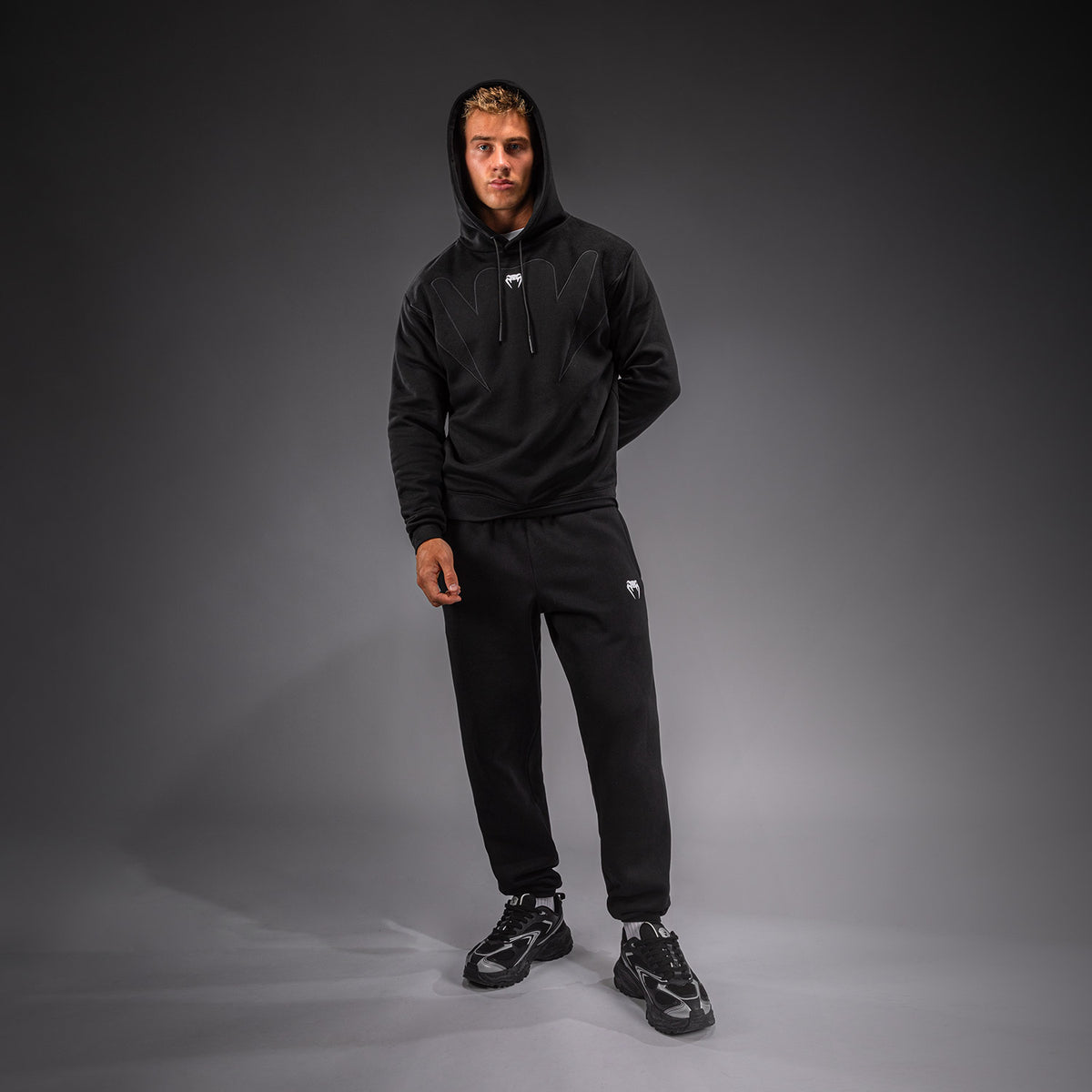 Venum Attack Fleece & Weave Felpa con cappuccio - Nero