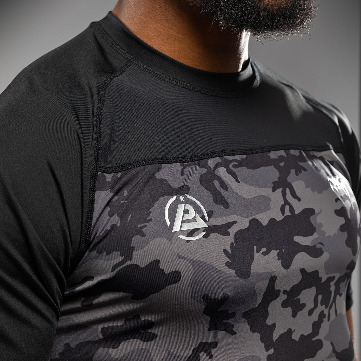 Venum x Polaris Maglietta Dry-Tech - Nero/Grigio Tempesta