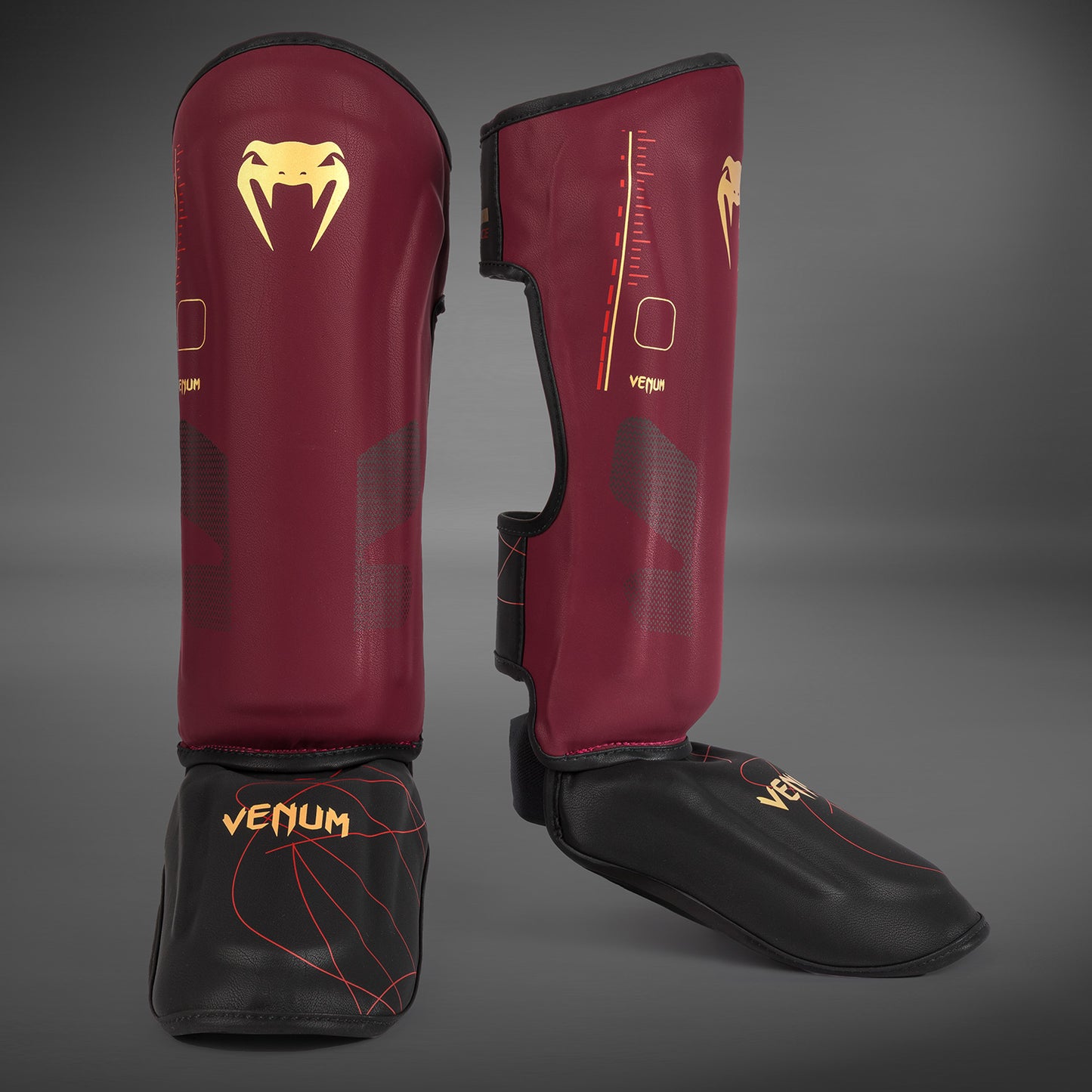 Venum Tactical XT Parastinchi - Nero/Borgogna/Oro