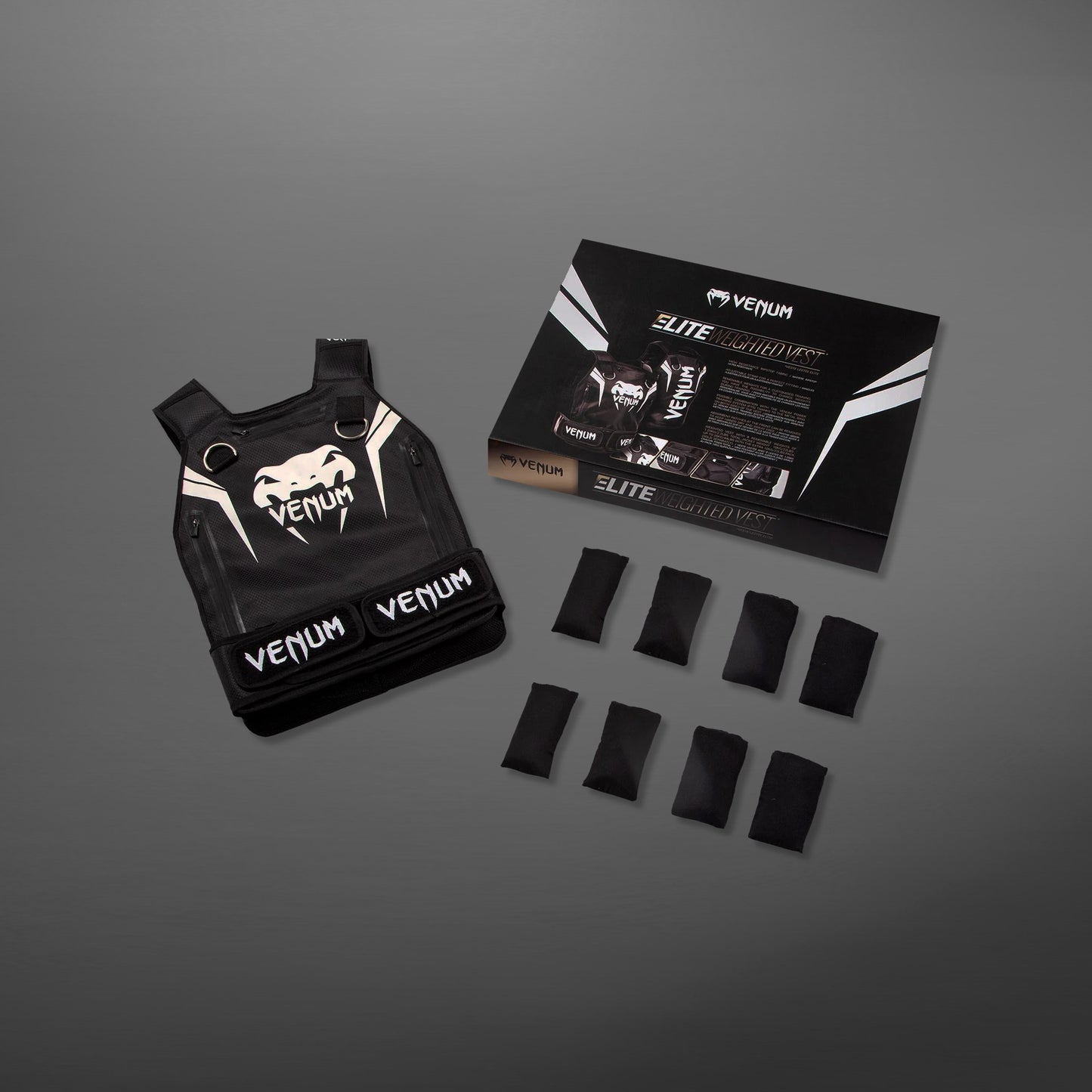 Gilet con pesi Venum Elite - Nero/Bianco