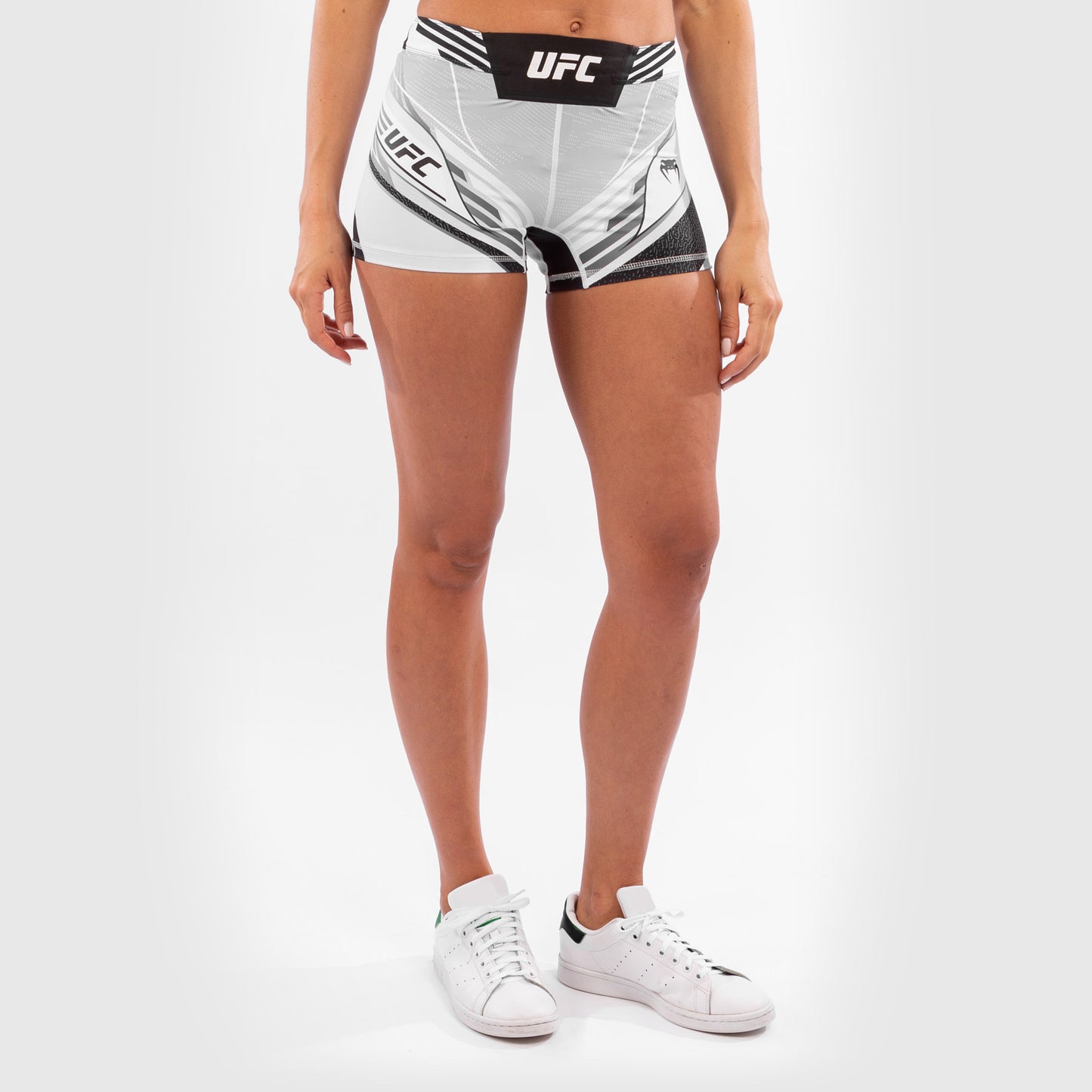Pantaloncini da Vale Tudo Donna UFC Venum Authentic Fight Night - Vestibilità Corta - Bianco