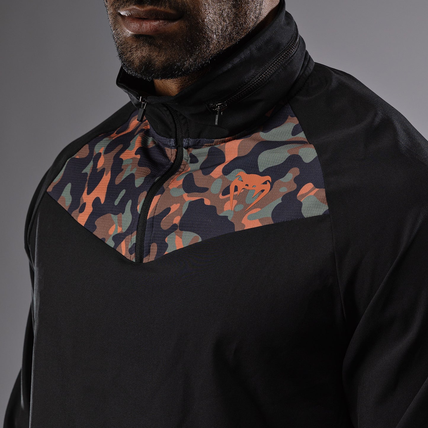Venum Jungle Ops  Giacca da allenamento da uomo - Nero/Canyon Camo