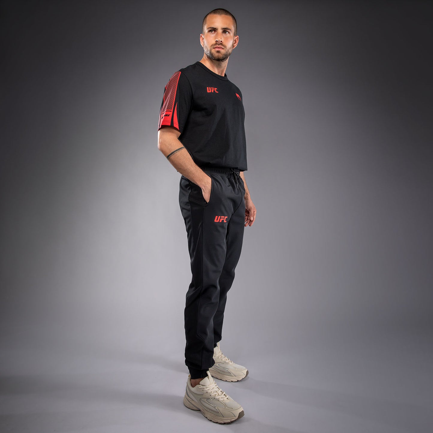Venum UFC Unity by Venum Authentic Fight Week Pantaloni da Uomo - Nero