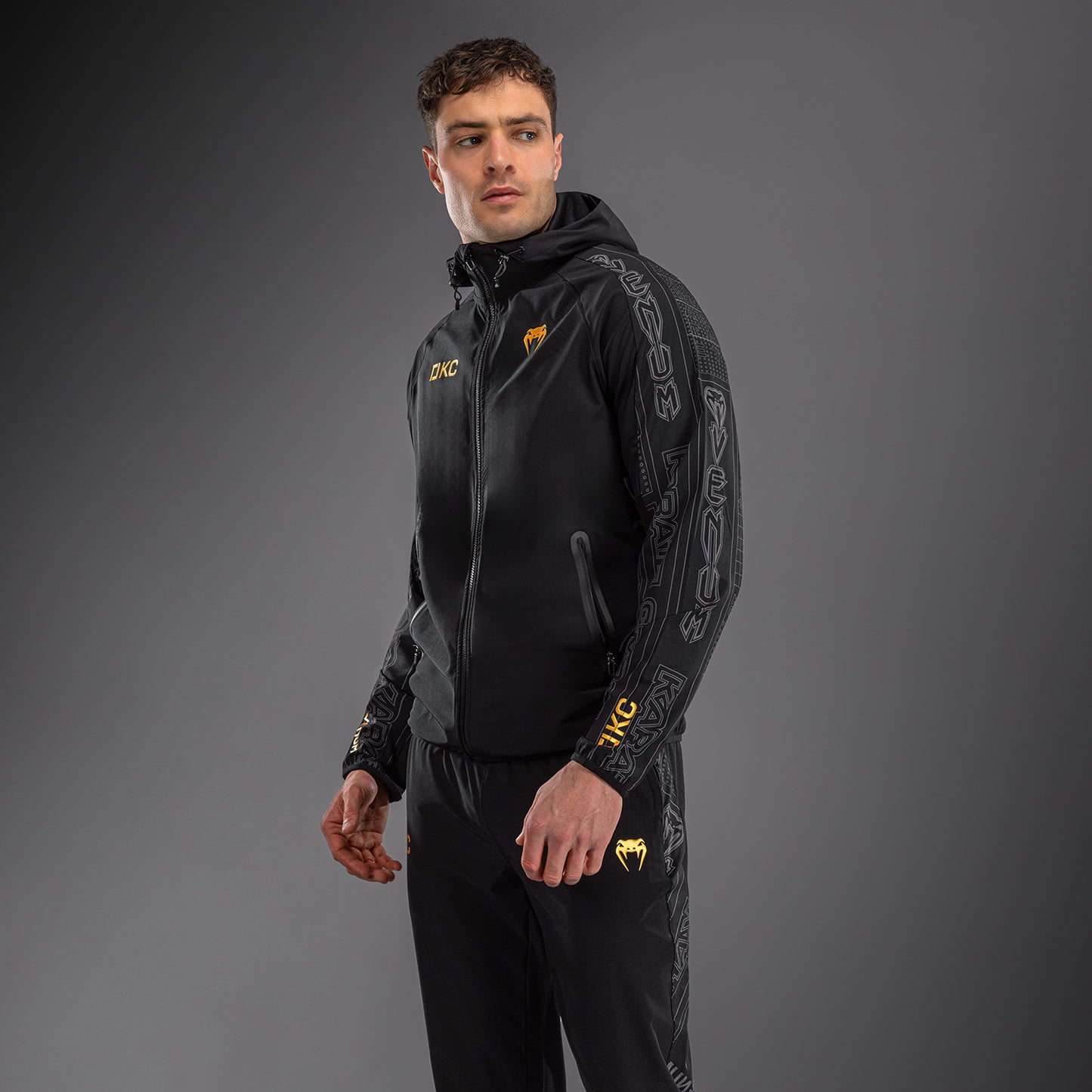 Karate Combat by Venum Giacca da Tuta – Nero/Grigio