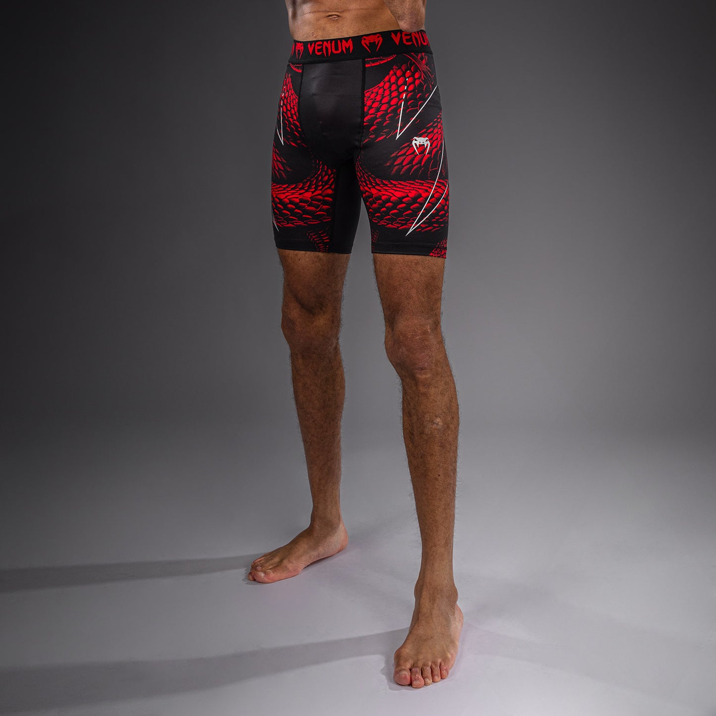 Venum Matupa Pantaloncini a Compressione - Nero/Rosso/Argento