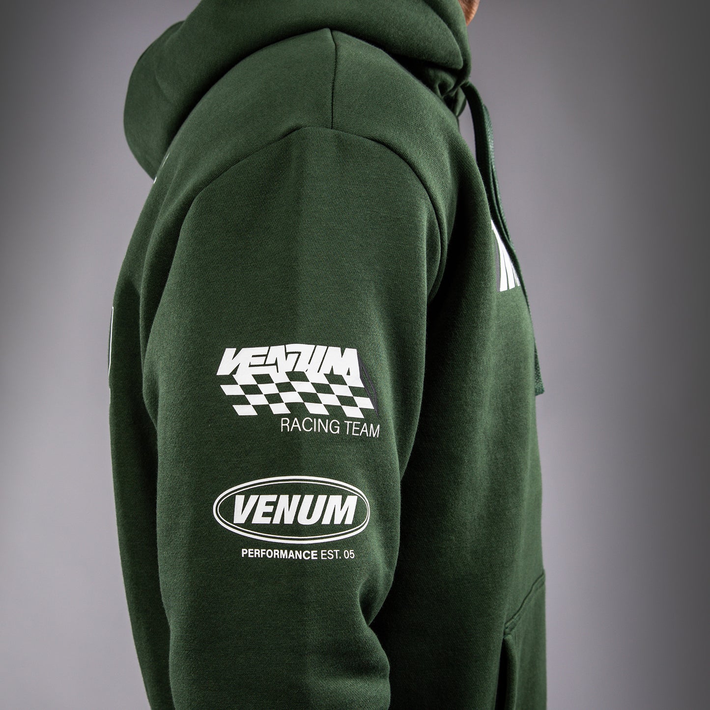 Venum Motorsport Felpa con Cappuccio - Foresta Profonda