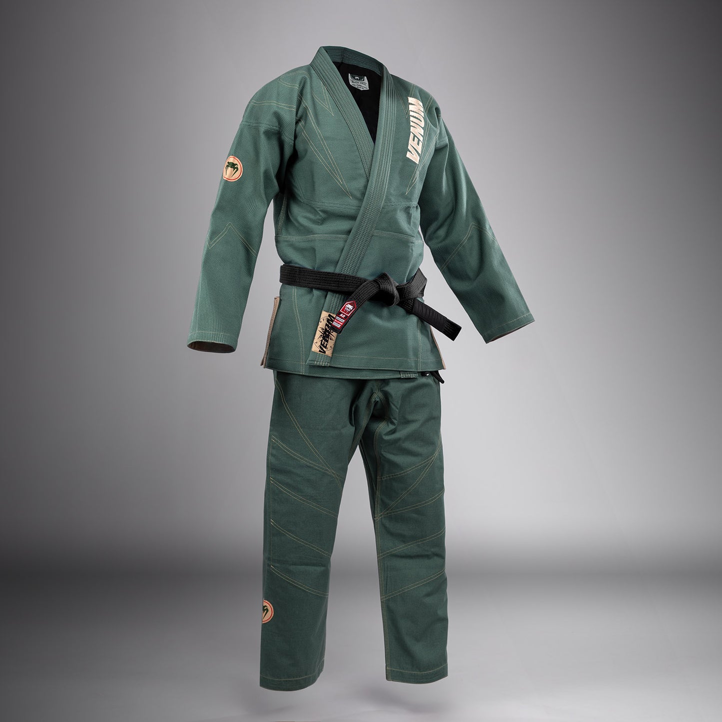 Venum Elite 5.0 - 450 - Gi Brazilian Jiu Jitsu - Verde Foresta