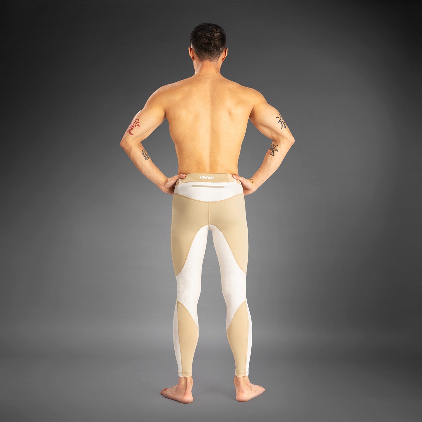 Venum Tempest Pantaloni a compressione - Beige/Sabbia