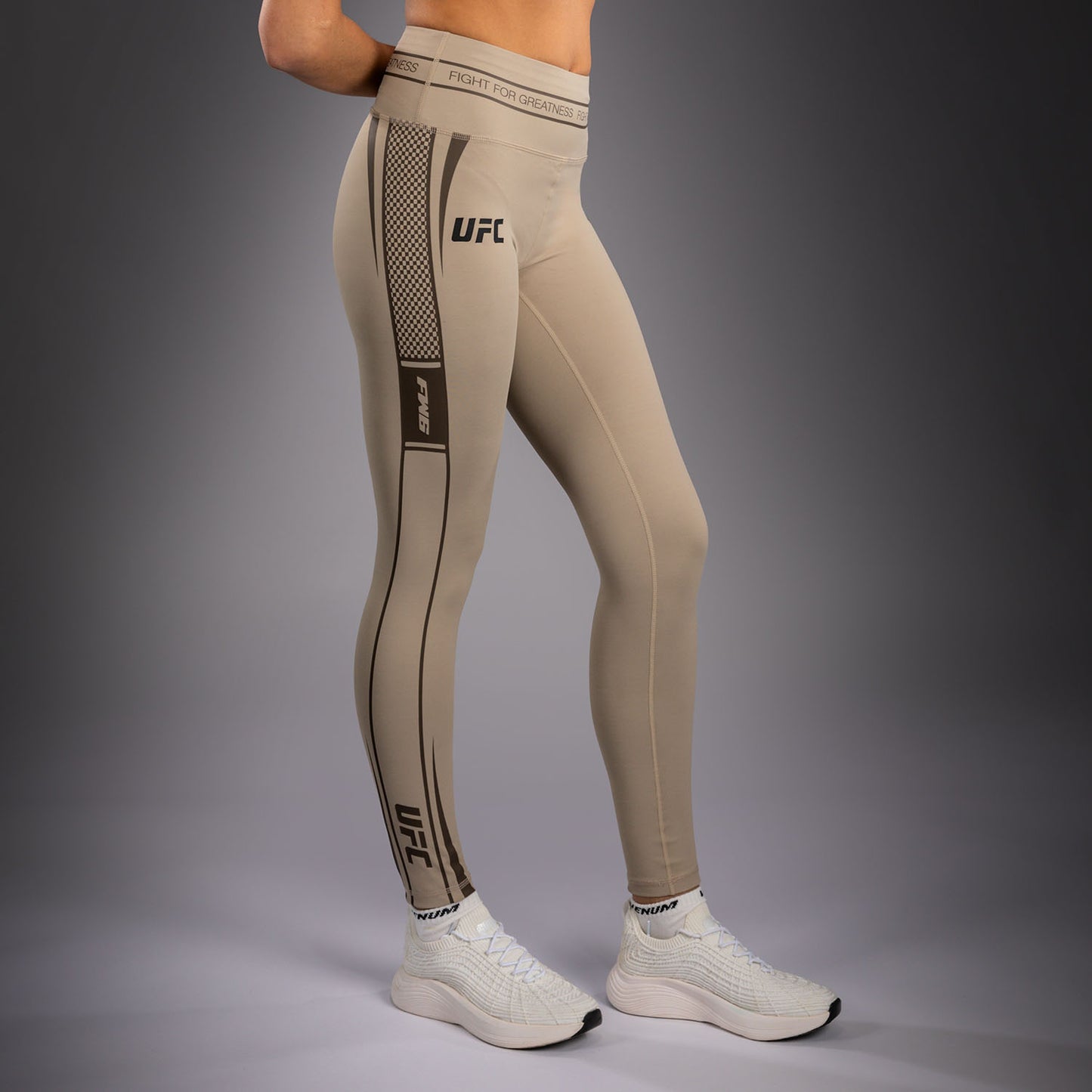 Venum UFC Unity by Venum Authentic Fight Week Pantaloni a Compressione Tecnici da Donna - Sabbia