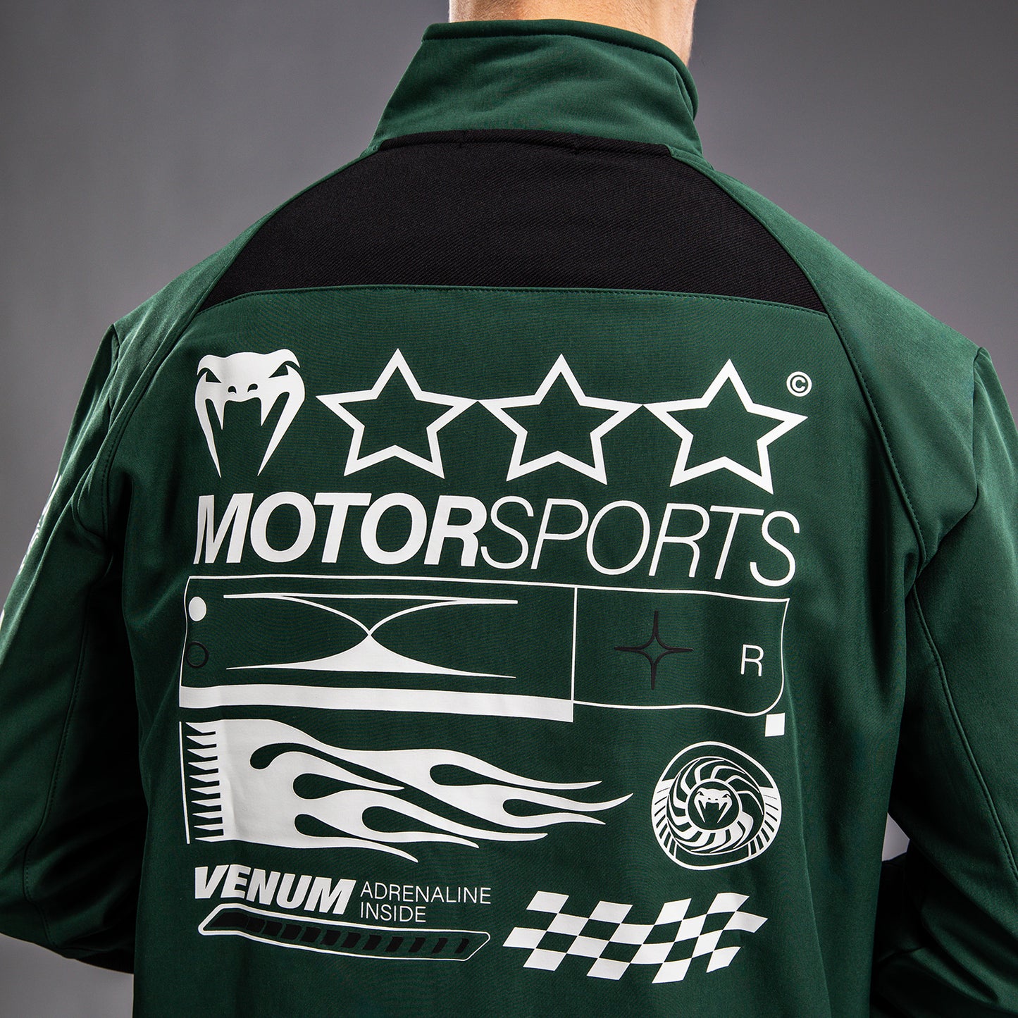Venum Motorsport Giacca Softshell - Foresta Profonda