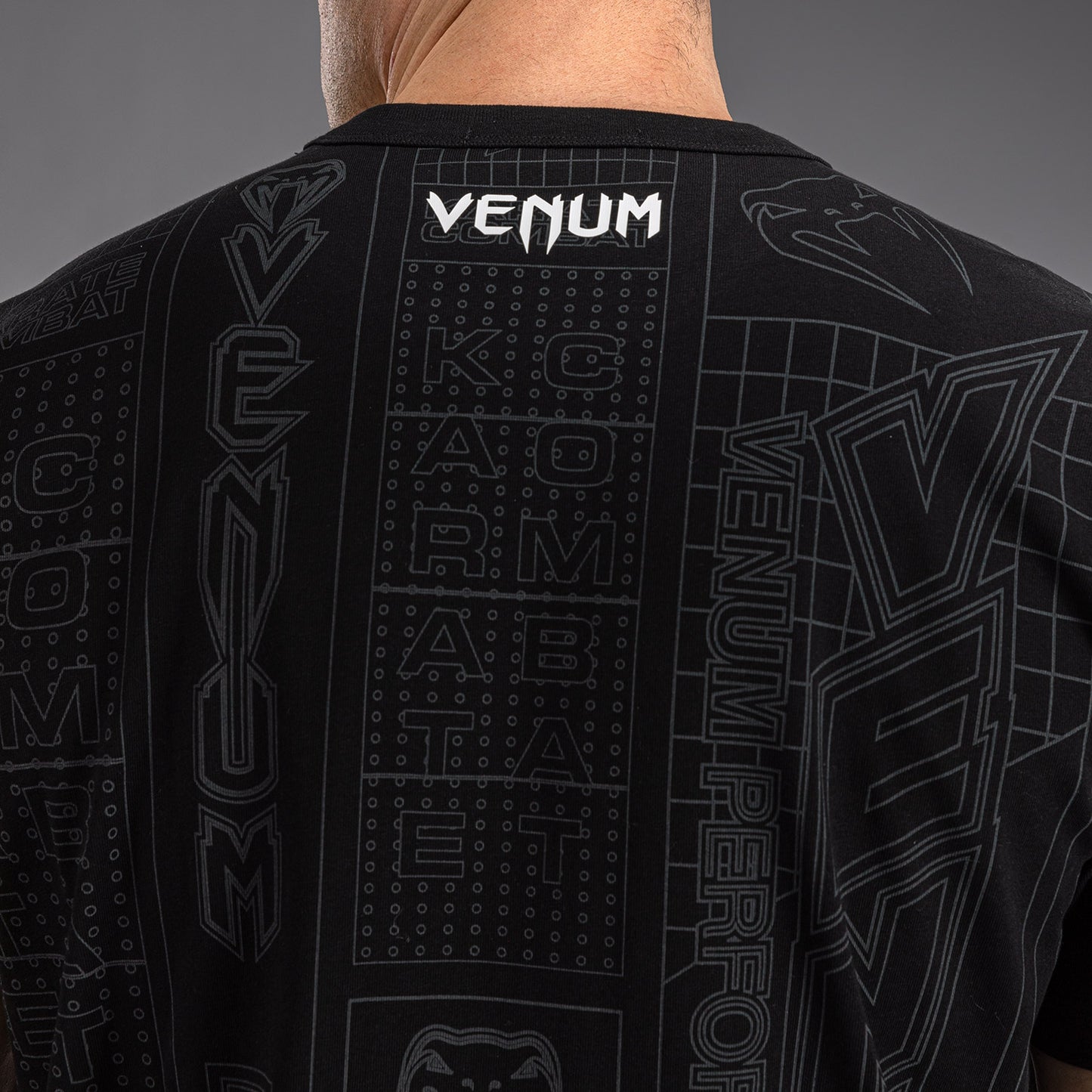 Karate Combat by Venum Maglietta – Nero/Grigio