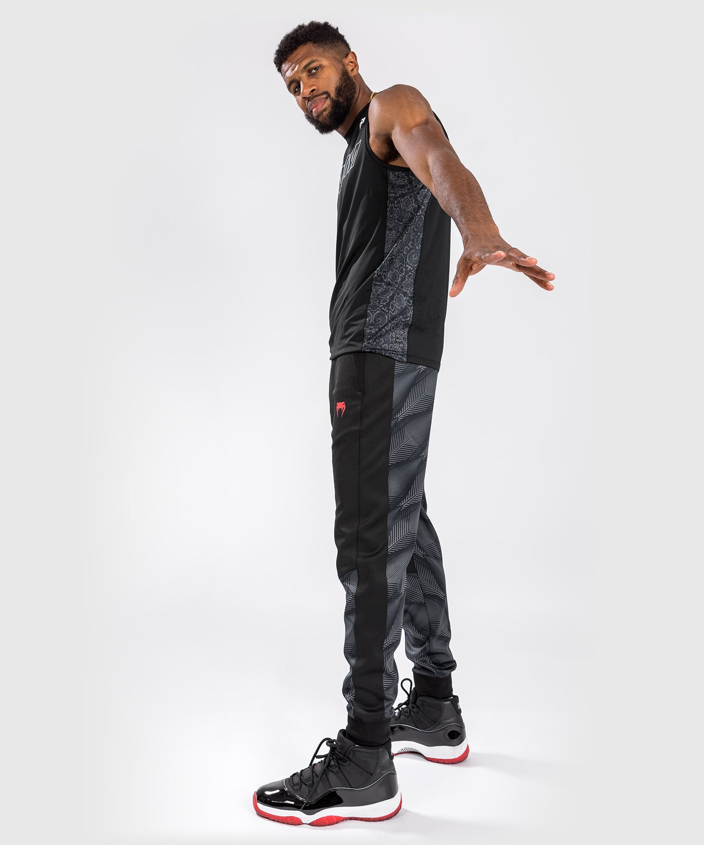 Pantaloni da jogging Venum Phantom - Nero/Rosso