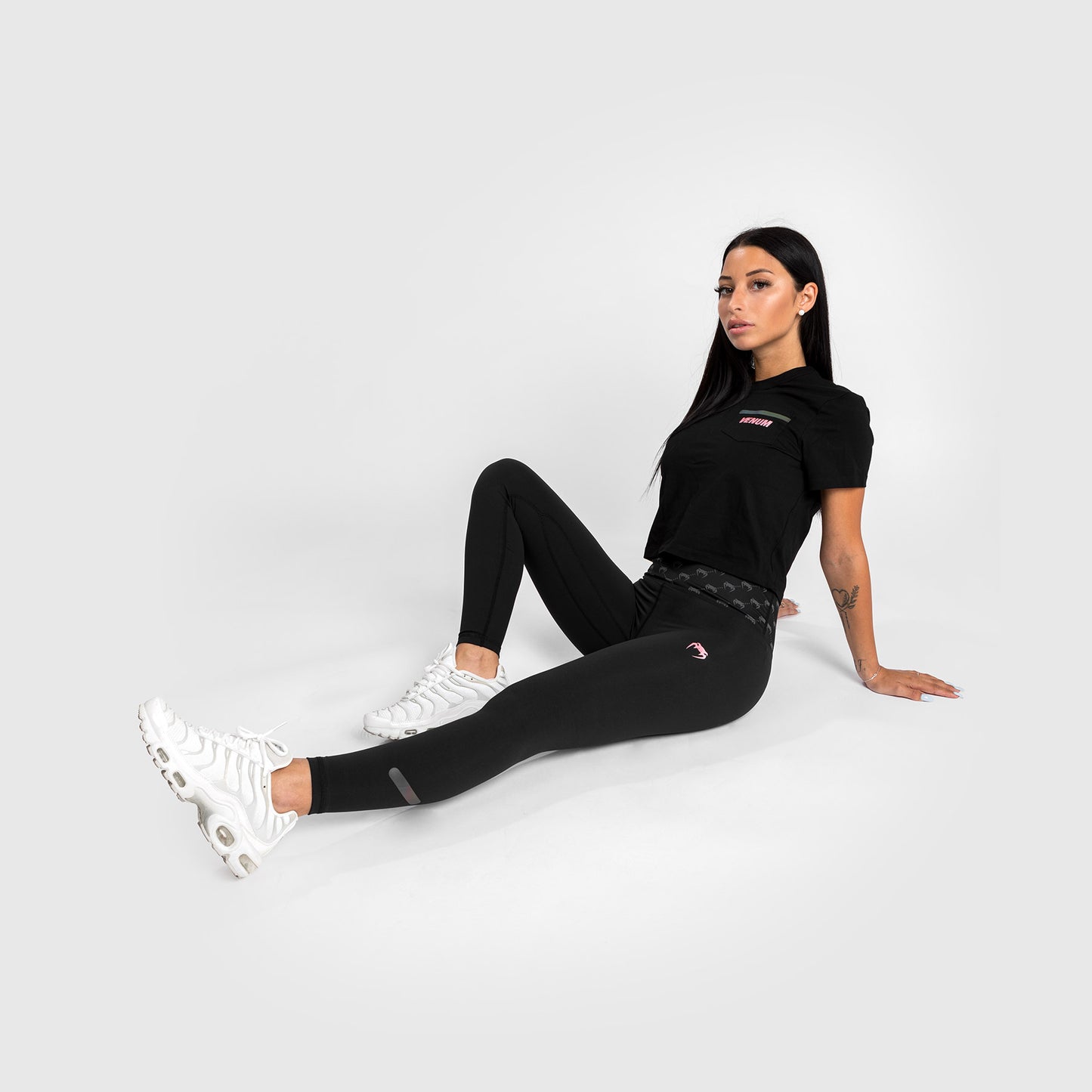 Leggings Monogram Venum 7/8 – Nero//Oro rosa